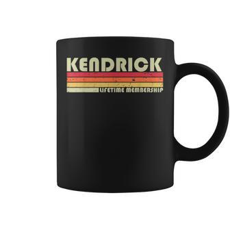 Kendrick Nom De Famille Humoristique Rétrointage Années 90 Tasse - Cadeauxyz