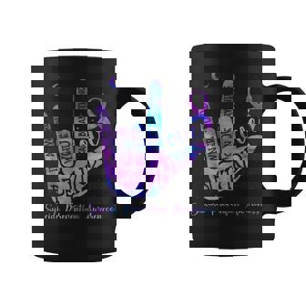 Be Kind Asl Love Hand Sign Suicide Prevention Awareness Coffee Mug | Mazezy