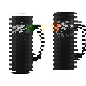 Be A Kind Human World Kindness Day Flowers Coffee Mug - Thegiftio