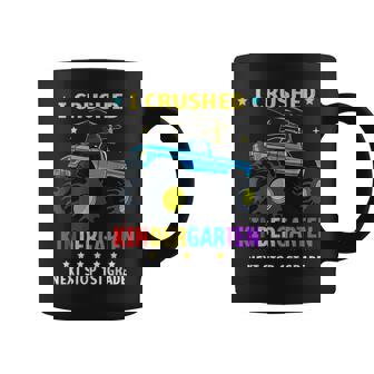 Kindergarten Graduation Class Of 2025 Graduate Monster Truck Coffee Mug - Thegiftio UK