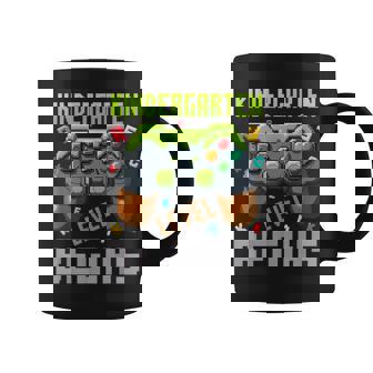 Kindergarten Level Begins First Day Of Kindergarten Gaming Coffee Mug - Monsterry