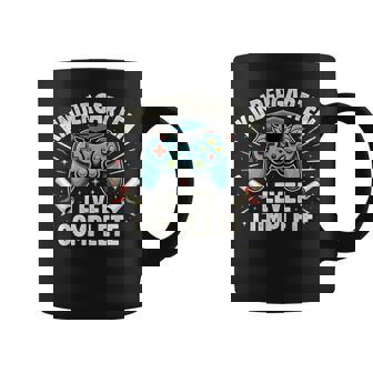 Kindergarten Level Complete Graduation 2025 Gamer Boys Coffee Mug - Thegiftio UK