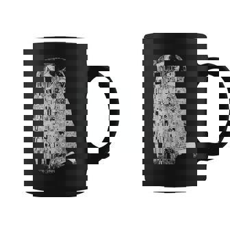 The Kiss グスタフ・クリムト クラシック アールヌーボー グラフィック Freedom コーヒーマグ - Kawaiitshirt