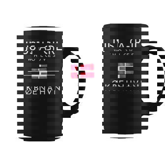 Kobenhavn デンマーク デンマーク コベンヘブン マーメイド コーヒーマグ - Kawaiitshirt