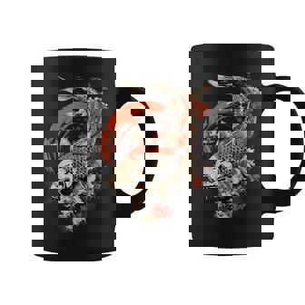 Koi Asiático Carpa Japonesa Koi Carpa Pez Nishikigoi Taza de café - Regaloses