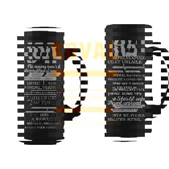 Koval Completely Unexplainable Notices Everything But Won’T Say It Name Coffee Mug | Seseable UK