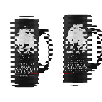 La Batalla De La Historia De La Guerra Detalingrado Taza de café - Regaloses