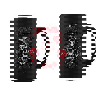 La Catrina Dia De Los Muertos Latina Cinco De Mayo Tasse - Cadeauxyz