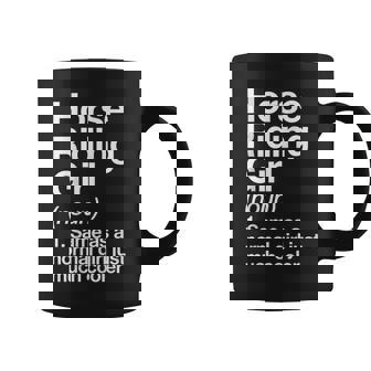 La Chica De La Equitación Definition Deportes Team Taza de café - Regaloses