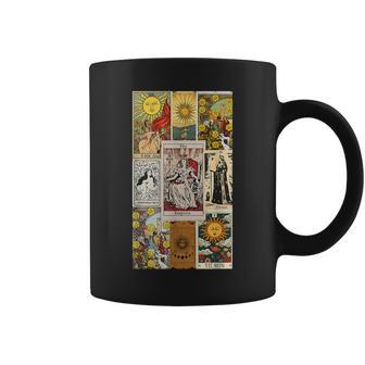 La Emperatriz Tarot Cartas Collageerano Taza de café - Regaloses