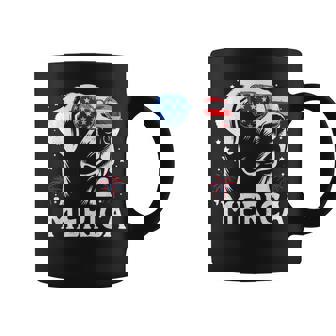 Labrador Retriever 4Th Of July Merica Patriotic Dog Coffee Mug | Mazezy