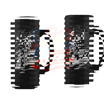 Land Of The Rizz Patriotic 4Th Of July Us Flag Coffee Mug - Thegiftio UK