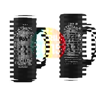 Las Leyendas Nacen En Abril 2015 Edición Limitada Retro Taza de café - Regaloses