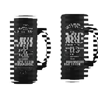 Las Leyendas Nacen En Mayo 1975 50 Años Cumpleaños Taza de café - Regaloses