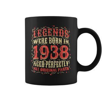 Las Leyendas Nacieron En 1938 Legends Were Born In 1938 Taza de café - Regaloses