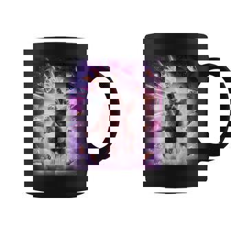 Laser Eyespace Cat ナマケモノ ラマ レインボー コーヒーマグ - Kawaiitshirt