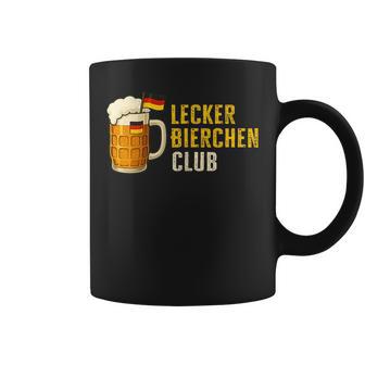Lecker Bierchen Club Lustig Oktoberfest Bier Geschenkidee Tassen - Geschenkecke