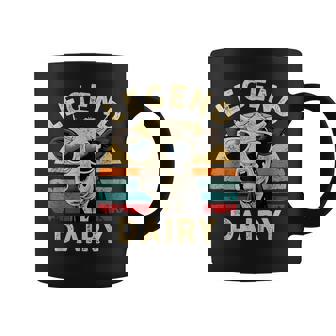 Legend Dairy Farmer Cow Farmer Pun Graphic Cow Vintage Coffee Mug - Thegiftio