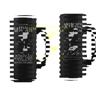 Lemon Drop Martini Social Club Girl Club Signature Cocktail Coffee Mug | Seseable CA