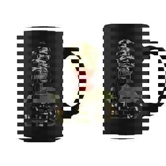 Leo Queen Camouflage Black Woman Cap Zodiac Sign Women Coffee Mug - Thegiftio