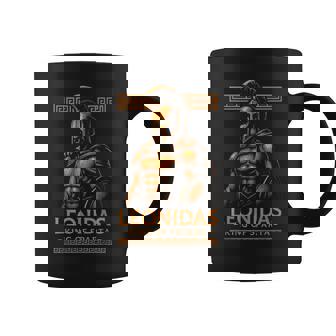 Leonidas Rey De Esparta Guerrero Entusiasta De La Historia Taza de café - Regaloses