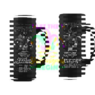 Let The Shenanigans Begin Mardi Gras Children Women Coffee Mug - Thegiftio