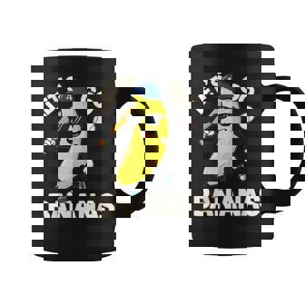 Let's Go Bananas Baseball Banana Cool Cartoon Sports Coffee Mug - Thegiftio UK