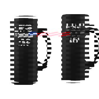 Let's Go Taco Trump Always Chickens Out Coffee Mug | Mazezy