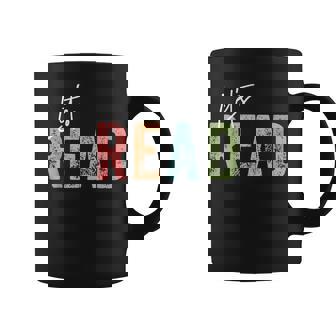 Let's Read Book Nerd Reading Book Lover Librarian Teacher Coffee Mug - Monsterry