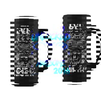 Level 9 Unlocked Awesome Since 2016 9Th Birthday Gaming Coffee Mug - Thegiftio UK