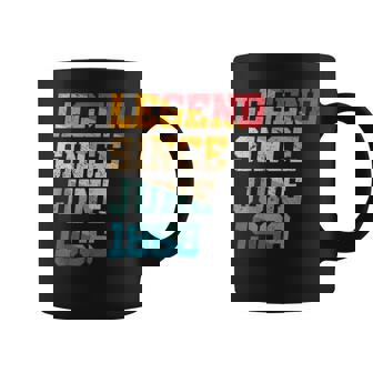 Leyenda Desde Junio De 1966 59 Años Retro 59 Cumpleaños Taza de café - Regaloses