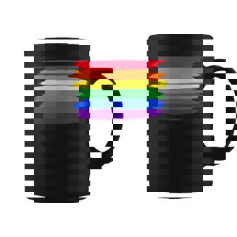 Lgbt ハートにレインボーフラッグ コーヒーマグ - Kawaiitshirt