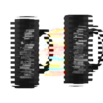 Libros Coloridos Motivo Arte Libros Taza de café - Regaloses