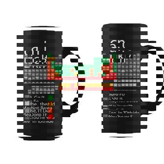 Can I Lick It 100 Days Of School Periodic Table Coffee Mug - Thegiftio