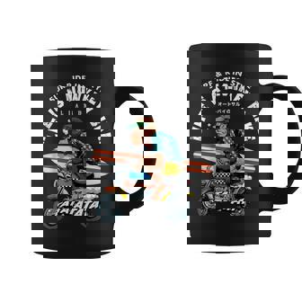 Life Is A Monkey バイク サーフィン 猿版 コーヒーマグ - Kawaiitshirt