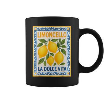 Limoncello La Dolceitaintage Italienische Zitronen Tassen - Geschenkecke