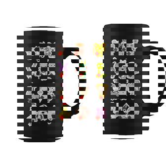 Lindo Conjunto De 12 Animales Chinosigno Del Zodiaco Feliz Año Nuevo Lunar Cuello Taza de café - Regaloses