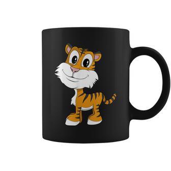 Lindo Dibujos Animados Tigre Taza de café - Regaloses