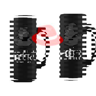 Linuxレッドハット愛好家tシャツペンギンタックスオープンソースos コーヒーマグ - Kawaiitshirt