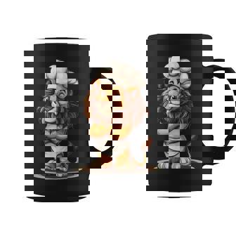 Lion De Chef Avec Un Chapeau De Cuisine Pour Une Déclarationavoureuse Tasse - Cadeauxyz