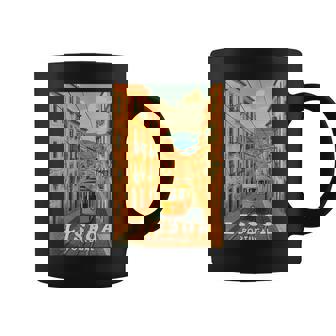 Lisboa Portugal Tranvía Retroiajes Obra De Arte Taza de café - Regaloses