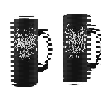 Live Life Laugh Love デスメタルスタイル コーヒーマグ - Kawaiitshirt