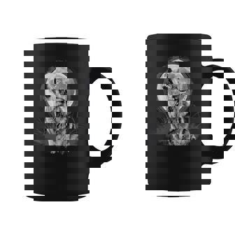 Loboilueta Y Luna Lobos Aventura Naturalezaalvaje Lobo Taza de café - Regaloses