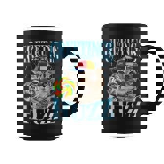 Lollipop Cat Meme Greetings Huzz Silly Cat Brainrot Coffee Mug - Thegiftio