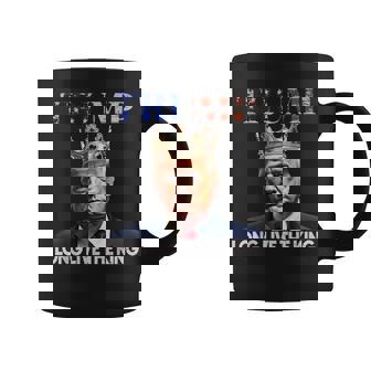 Long Live The King Vintage Retro Trump Portrait 4Th Of July Coffee Mug | Mazezy