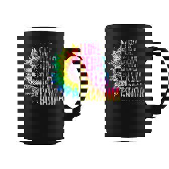I Love Being Called Grandma Sunflower Tie Dye Mother's Day Coffee Mug - Thegiftio UK
