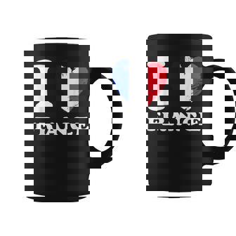 I Love France Coeur Flag France Tasse - Cadeauxyz