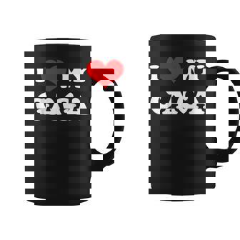 I Love My Gaga Happy Mother's Day Matching Family Coffee Mug - Monsterry