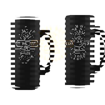 Love God Drink Coffee Read Books Lovers Vintage Christian Coffee Mug | Mazezy