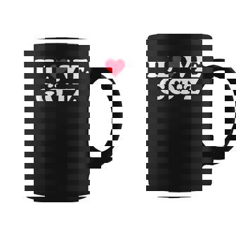 I Love Götz マッチング ガールフレンド&ボーイフレンド Götz 名前 コーヒーマグ - Kawaiitshirt